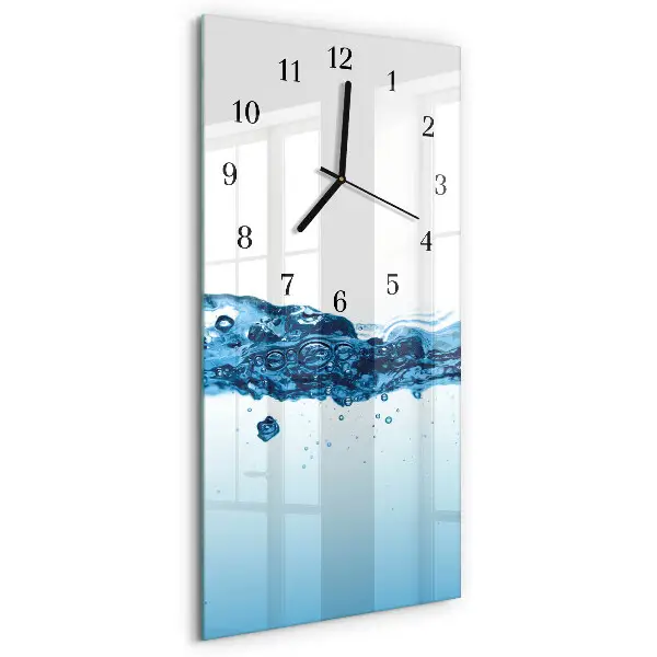 Vertikale Uhr Wasser