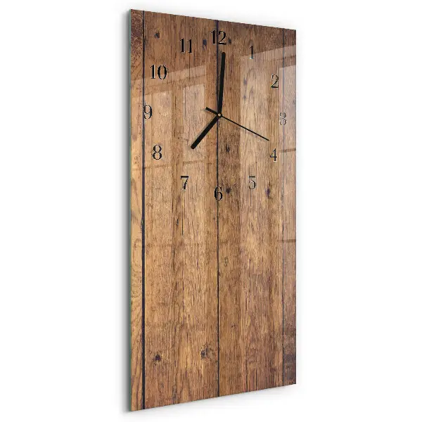 Wanduhr mit motiv vertikal Holz