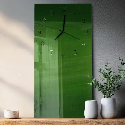 Wanduhr mit motiv vertikal Muster