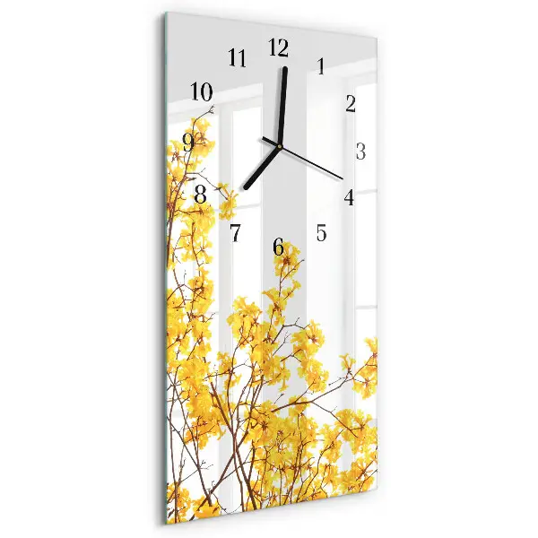 Wanduhr design ausgefallen vertikal Baum