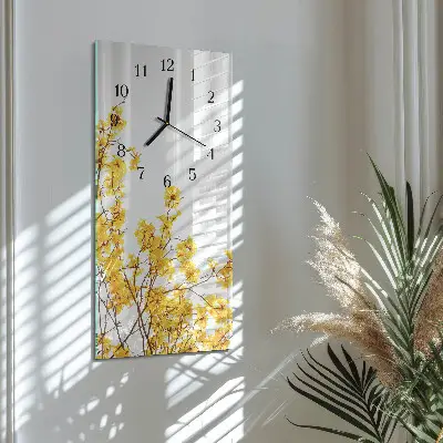 Wanduhr design ausgefallen vertikal Baum