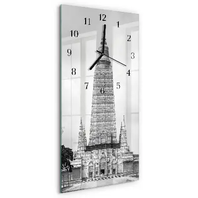 Moderne wanduhr vertikal Perspektiven