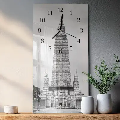 Moderne wanduhr vertikal Perspektiven