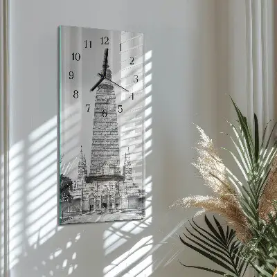 Moderne wanduhr vertikal Perspektiven