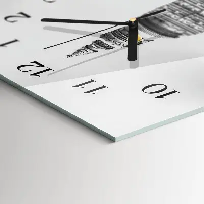 Moderne wanduhr vertikal Perspektiven