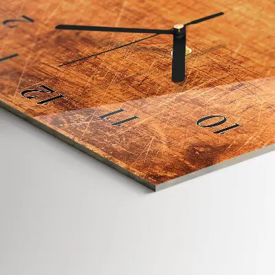Wanduhr design ausgefallen vertikal Holzbretter