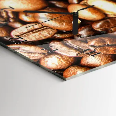 Vertikale Uhr Kaffeebohnen