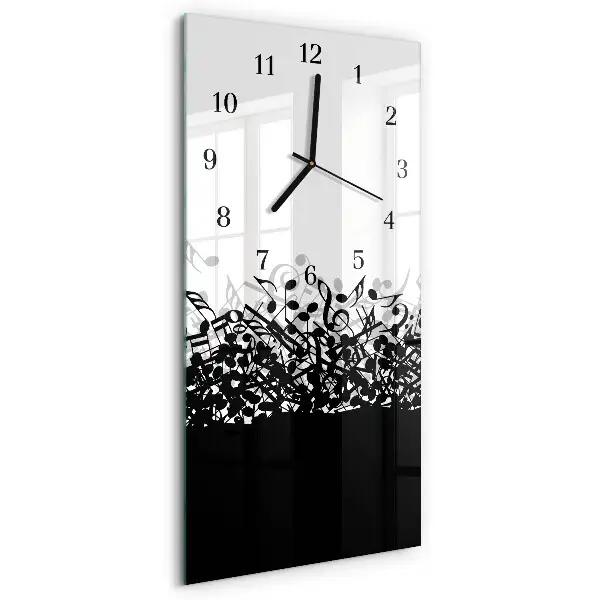 Moderne wanduhr vertikal Abschlüsse