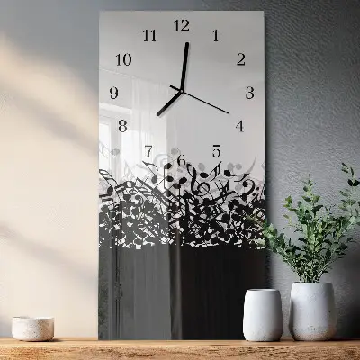 Moderne wanduhr vertikal Abschlüsse