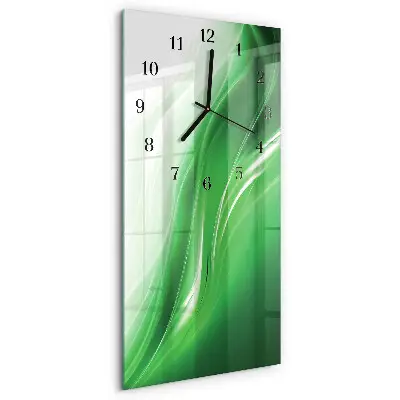 Wanduhr mit motiv vertikal Abstraktion