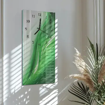 Wanduhr mit motiv vertikal Abstraktion