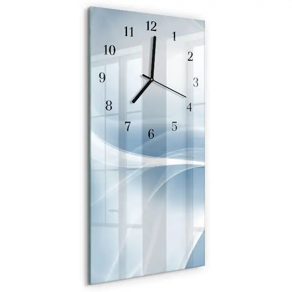 Wanduhr mit motiv vertikal Abstrakte Linien