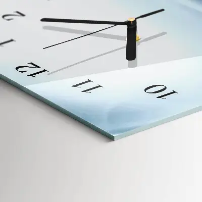 Wanduhr mit motiv vertikal Abstrakte Linien