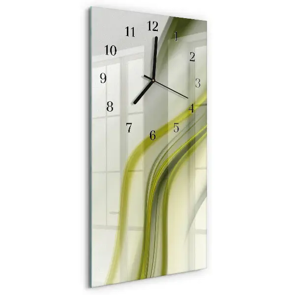 Vertikale Uhr Abstrakte Linien