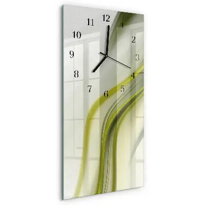 Vertikale Uhr Abstrakte Linien