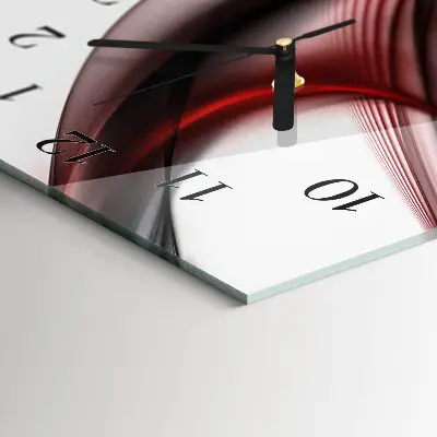 Vertikale Uhr Abstrakte Linien