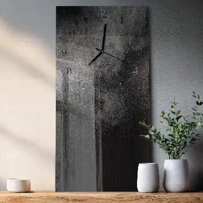 Wanduhr design ausgefallen vertikal Sand