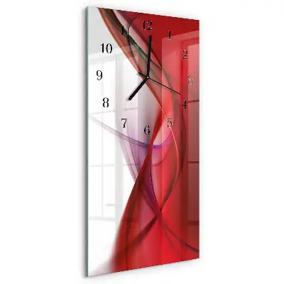 Moderne wanduhr vertikal Abstraktion