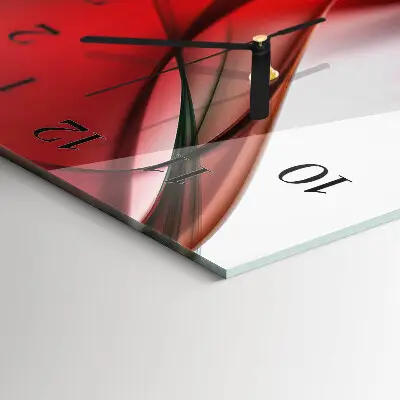Moderne wanduhr vertikal Abstraktion