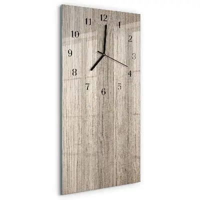 Wanduhr mit motiv vertikal Holz