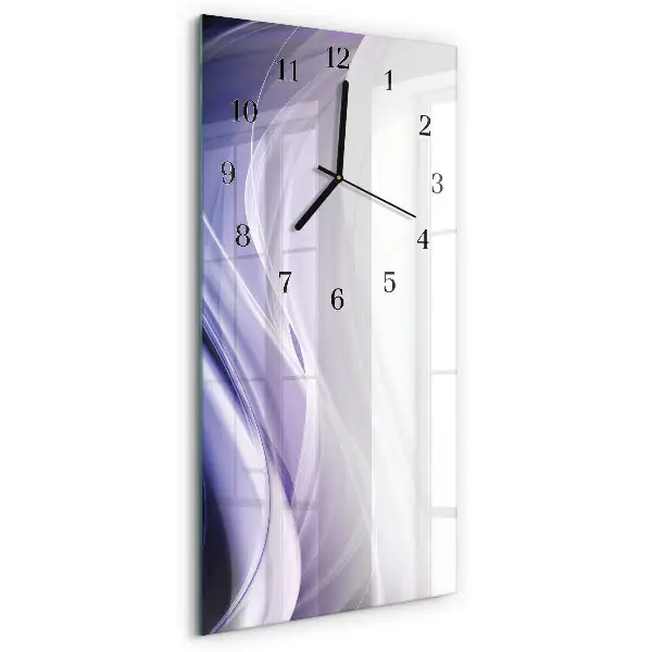 Wanduhr design ausgefallen vertikal Abstraktion