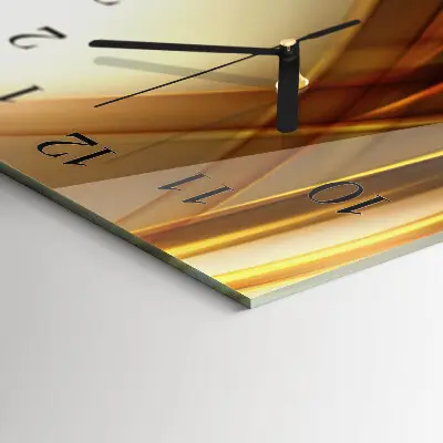 Wanduhr mit motiv vertikal Abstraktion