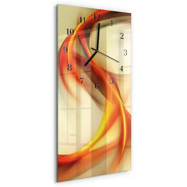 Moderne wanduhr vertikal Abstraktion