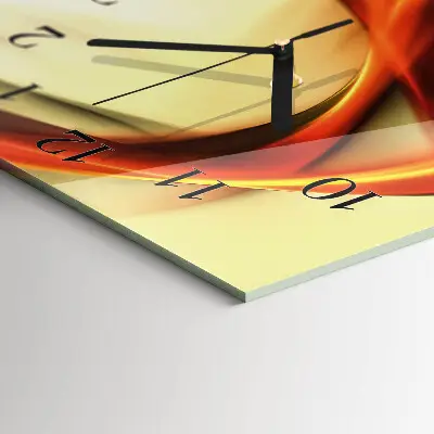 Moderne wanduhr vertikal Abstraktion