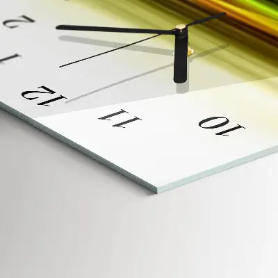 Wanduhr design ausgefallen vertikal Abstraktion