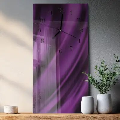 Moderne wanduhr vertikal Abstraktion