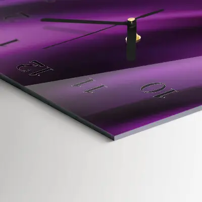 Moderne wanduhr vertikal Abstraktion