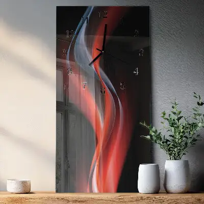 Moderne wanduhr vertikal Abstraktion