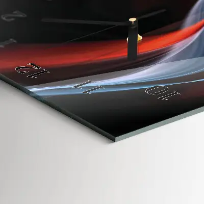 Moderne wanduhr vertikal Abstraktion