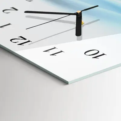 Moderne wanduhr vertikal Abstraktion