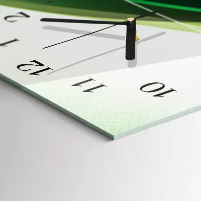 Wanduhr mit motiv vertikal Abstraktion