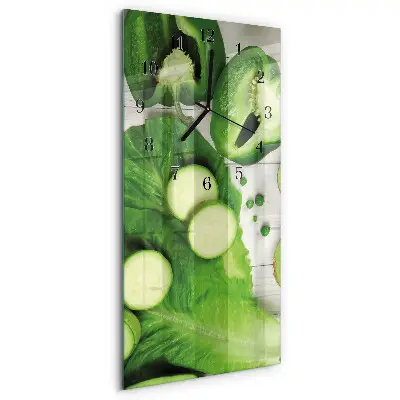 Vertikale Uhr Gemüse