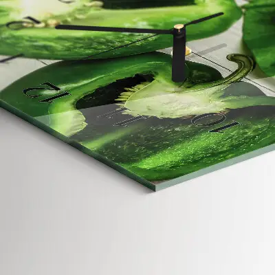 Vertikale Uhr Gemüse