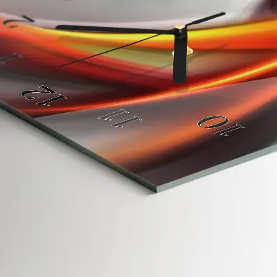 Wanduhr design ausgefallen vertikal Abstraktion