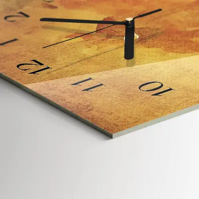 Wanduhr design ausgefallen vertikal Muster
