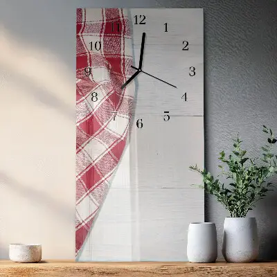 Wanduhr design ausgefallen vertikal Tischdecke