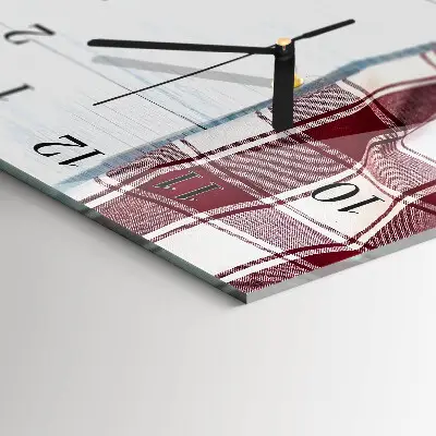 Wanduhr design ausgefallen vertikal Tischdecke