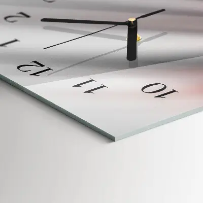 Moderne wanduhr vertikal Abstraktion