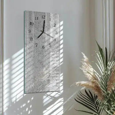Vertikale Uhr Wand