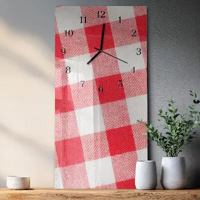 Moderne wanduhr vertikal Tischdecke