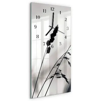 Wanduhr design ausgefallen vertikal Getreide