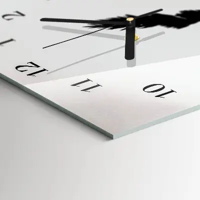 Wanduhr design ausgefallen vertikal Getreide