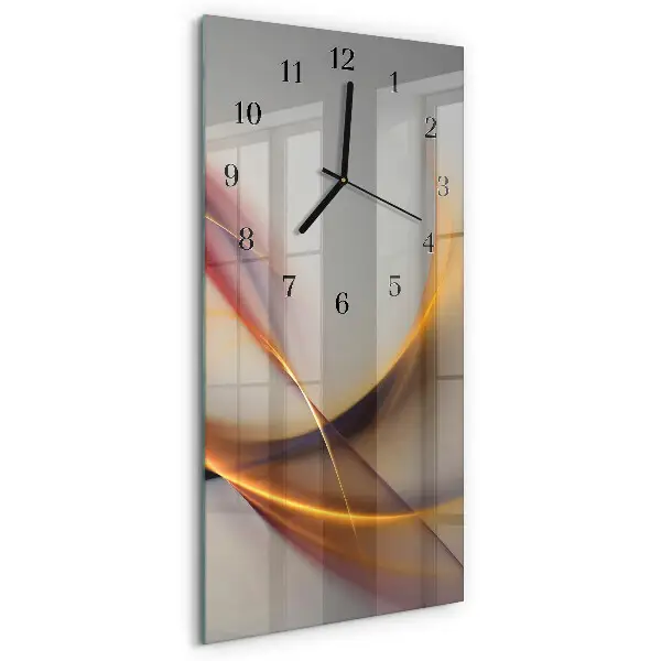 Moderne wanduhr vertikal Abstraktion