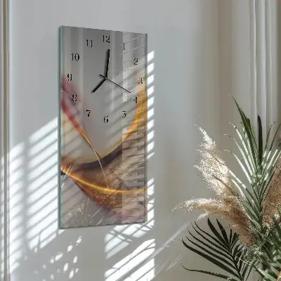 Moderne wanduhr vertikal Abstraktion