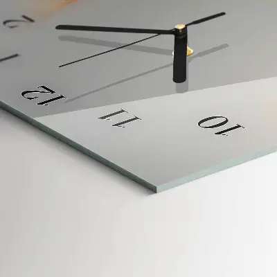 Moderne wanduhr vertikal Abstraktion