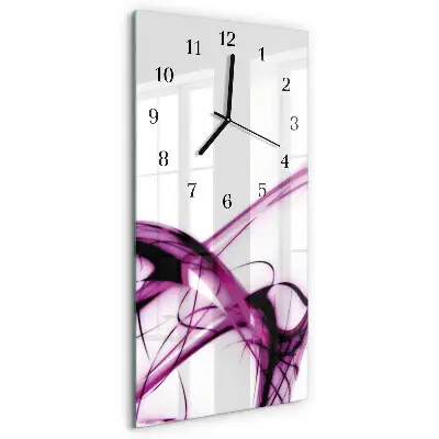 Wanduhr design ausgefallen vertikal Abstraktion